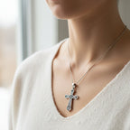 Holy Spirit Celtic Cross Necklace