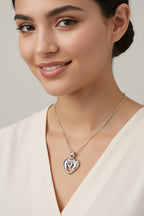 Manatee Love Garnet Necklace