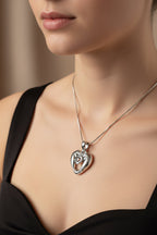 Manatee Love Garnet Necklace
