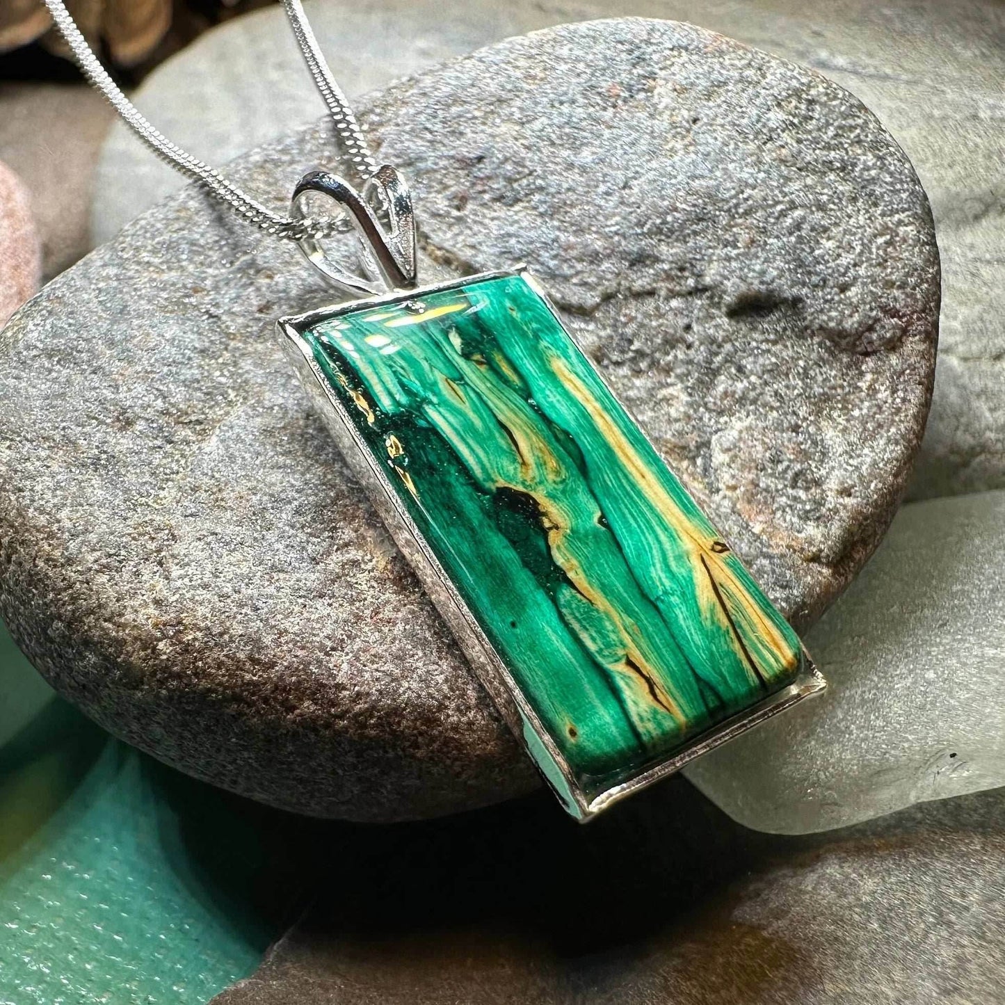 Heathergems Islay Necklace - Red/Purple