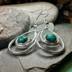 Heathergems Scottish Celtic Drop Earrings