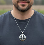 Knight's Templar Celtic Cross Necklace