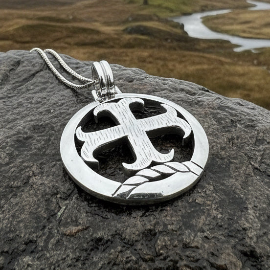 Knight's Templar Celtic Cross Necklace
