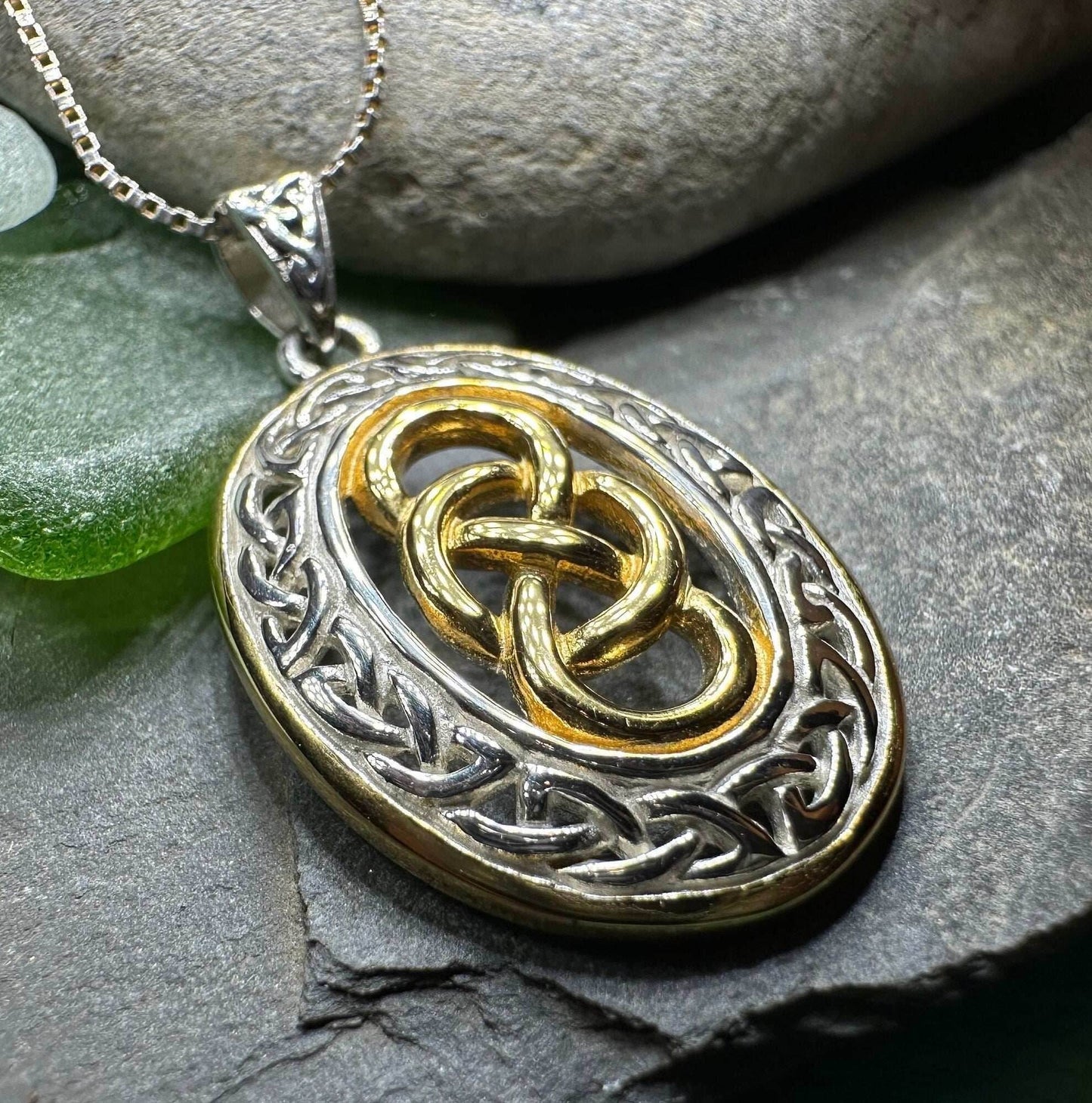Celtic Forever Infinity Necklace - 18