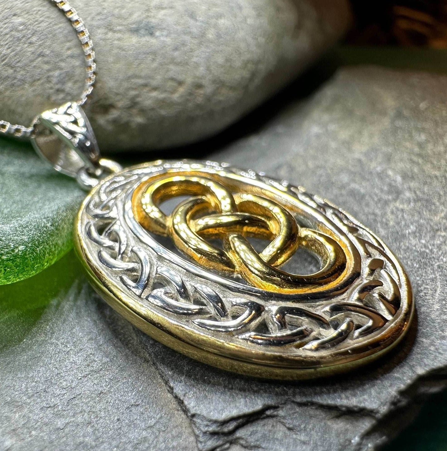Celtic Forever Infinity Necklace - 18