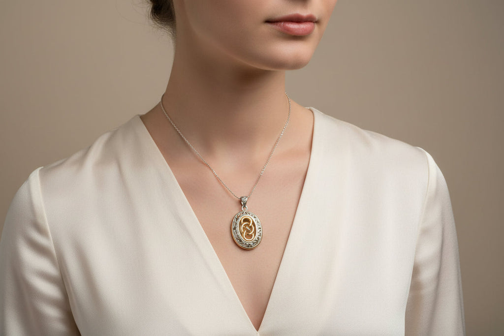 Celtic Forever Infinity Necklace