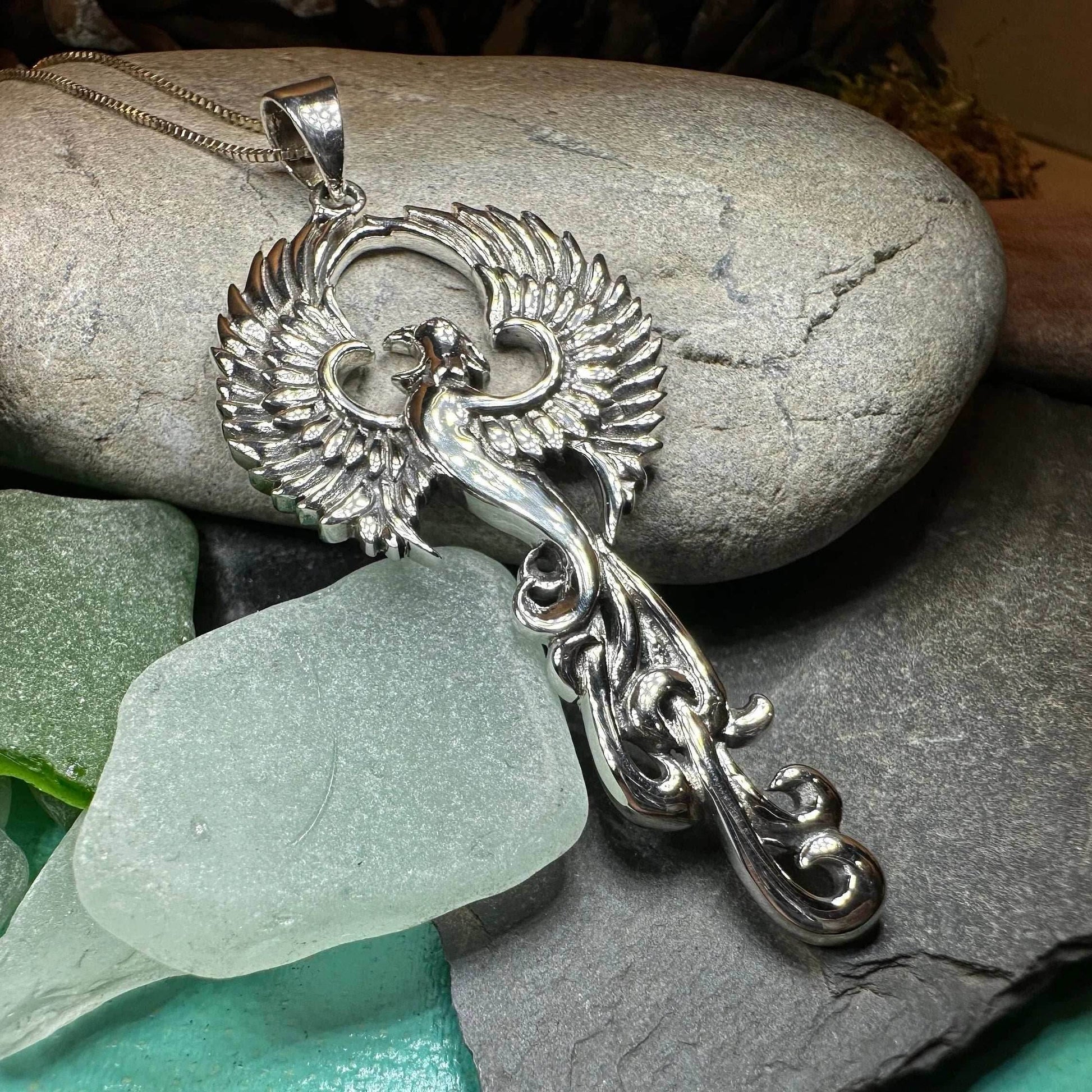 Glorious Phoenix Necklace - 18