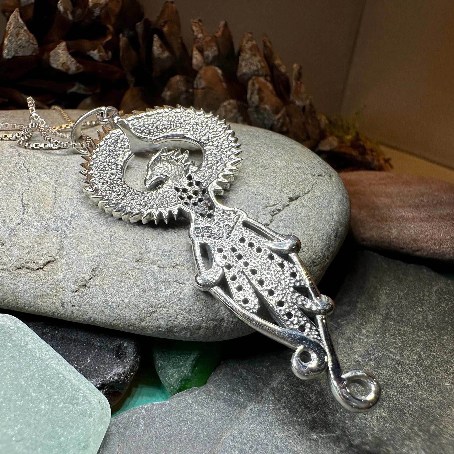 Leigheas Phoenix Necklace - 18 / Amethyst