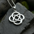 Celtic Strength Dara Knot Necklace