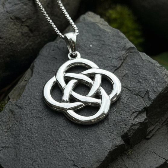 Celtic Strength Dara Knot Necklace