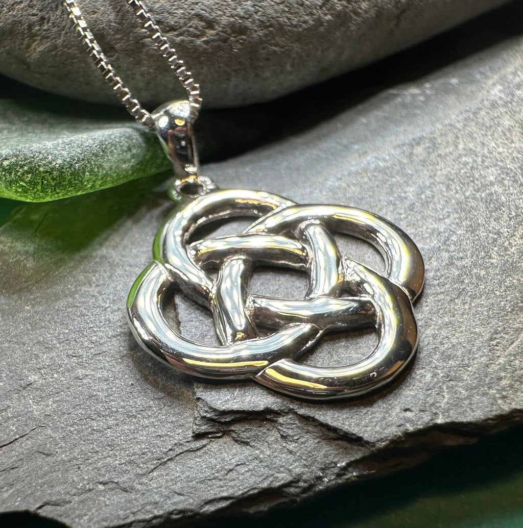 Celtic Strength Dara Knot Necklace