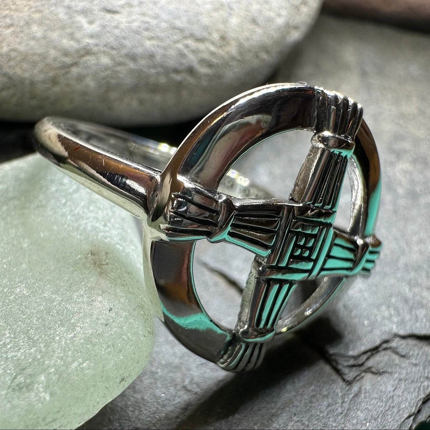 Springtide Saint Brigid's Cross Ring - 5