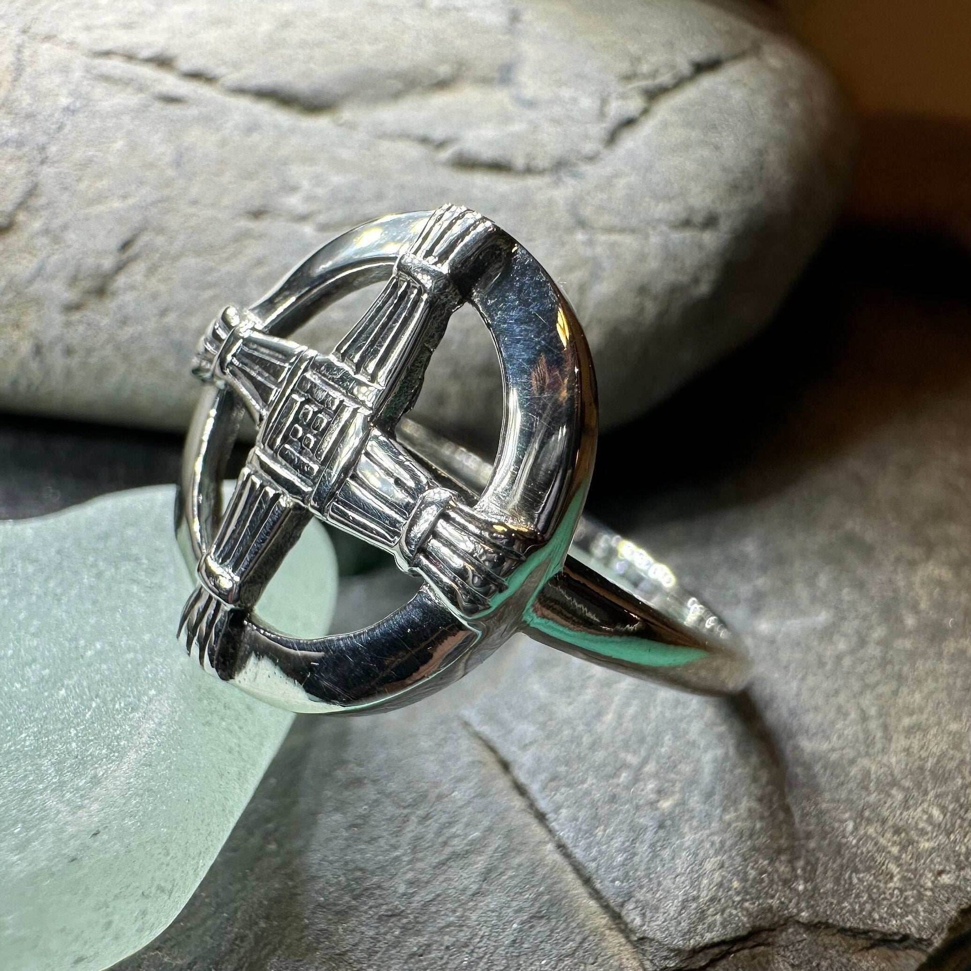 Springtide Saint Brigid's Cross Ring - 5
