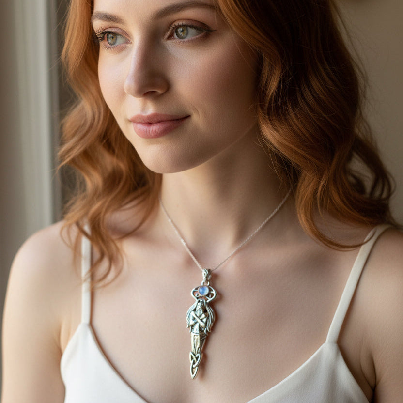 Cernunnos Moonstone Necklace