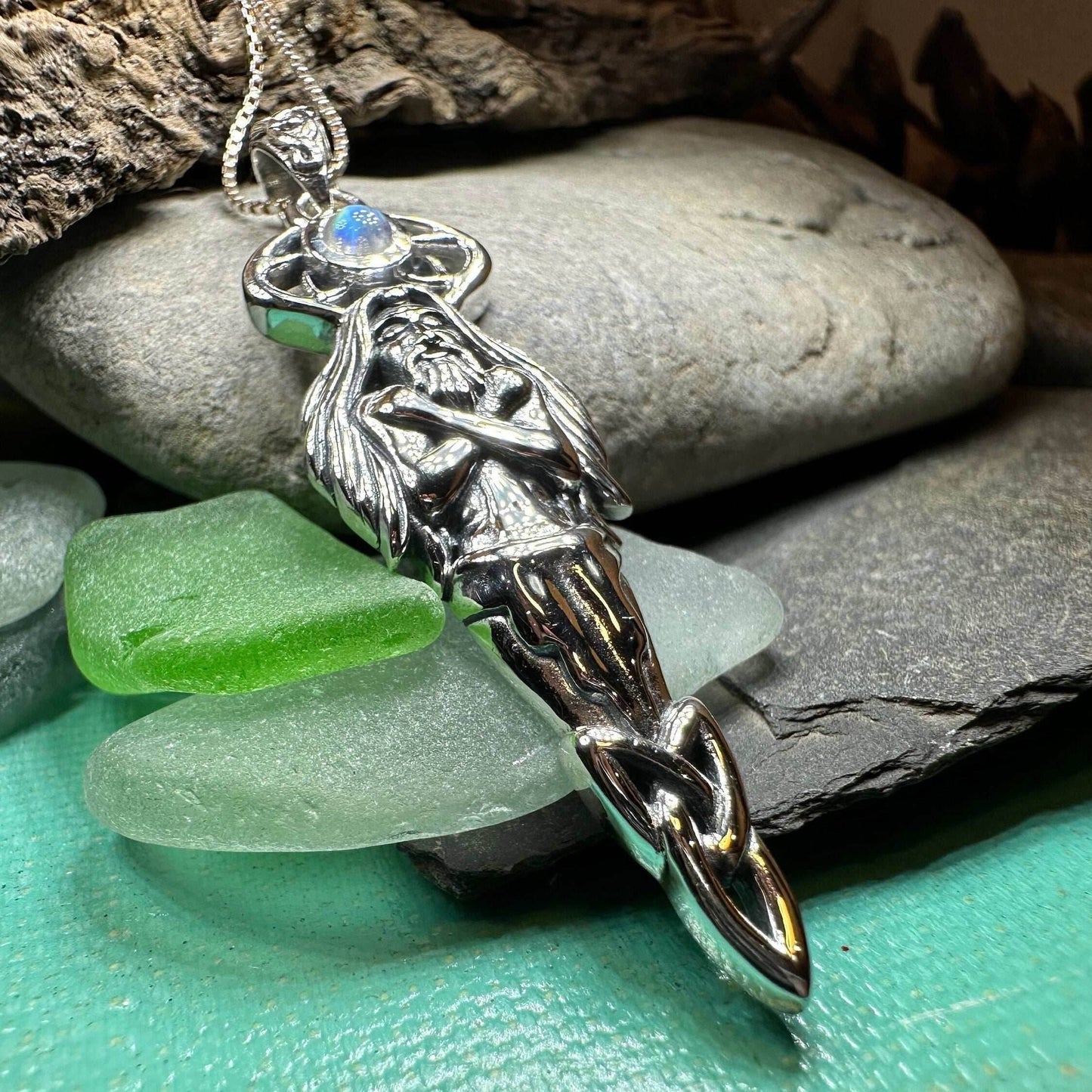 Cernunnos Moonstone Necklace - 18