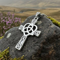 Pure Heart Celtic Cross Necklace