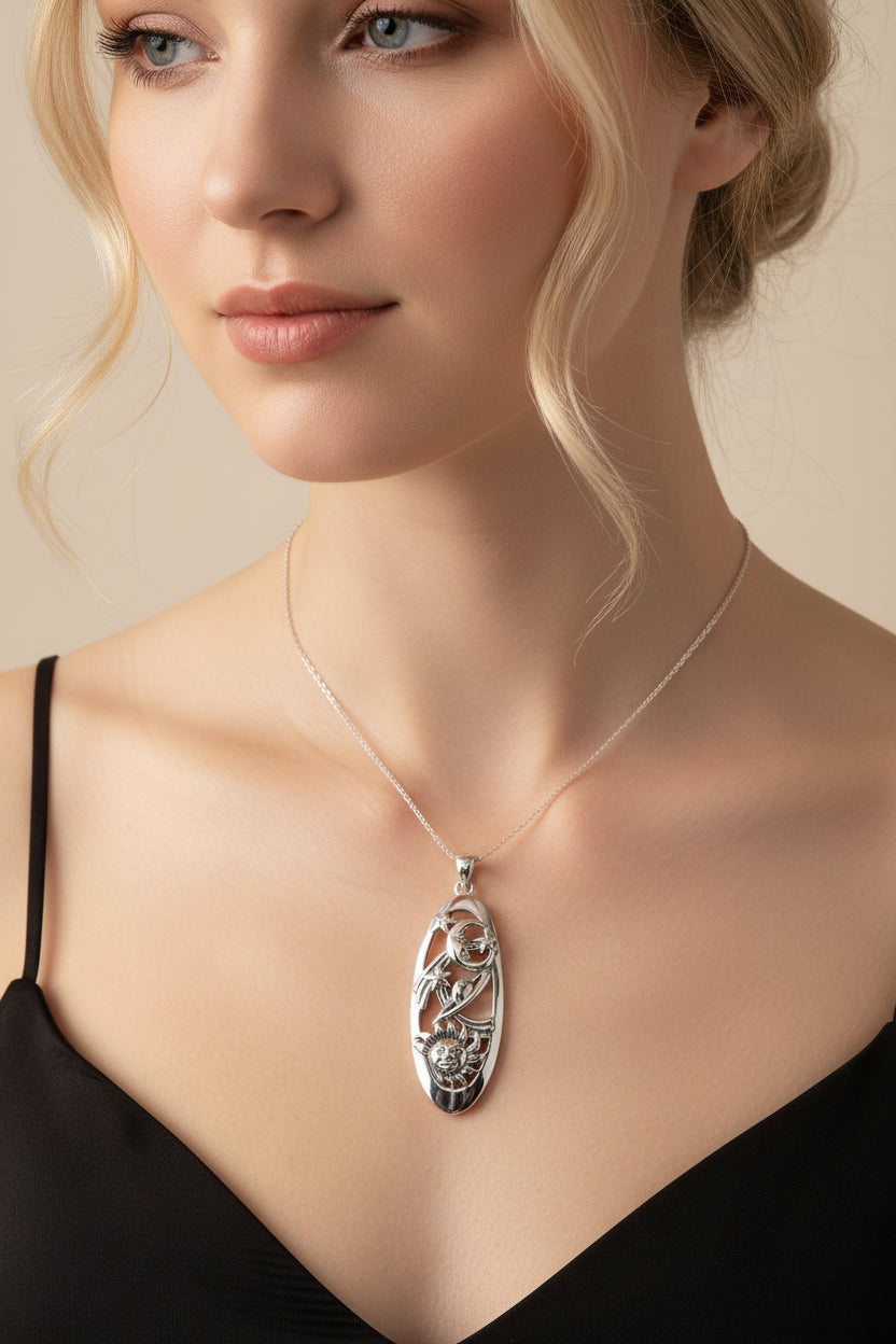 Milky Way Galaxy Necklace