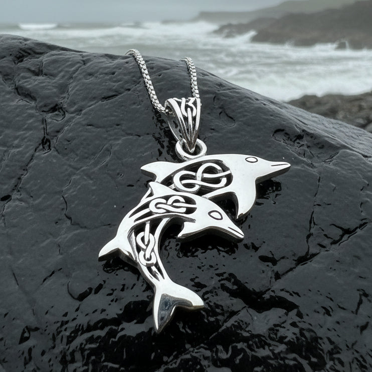 Unity Celtic Dolphin Necklace