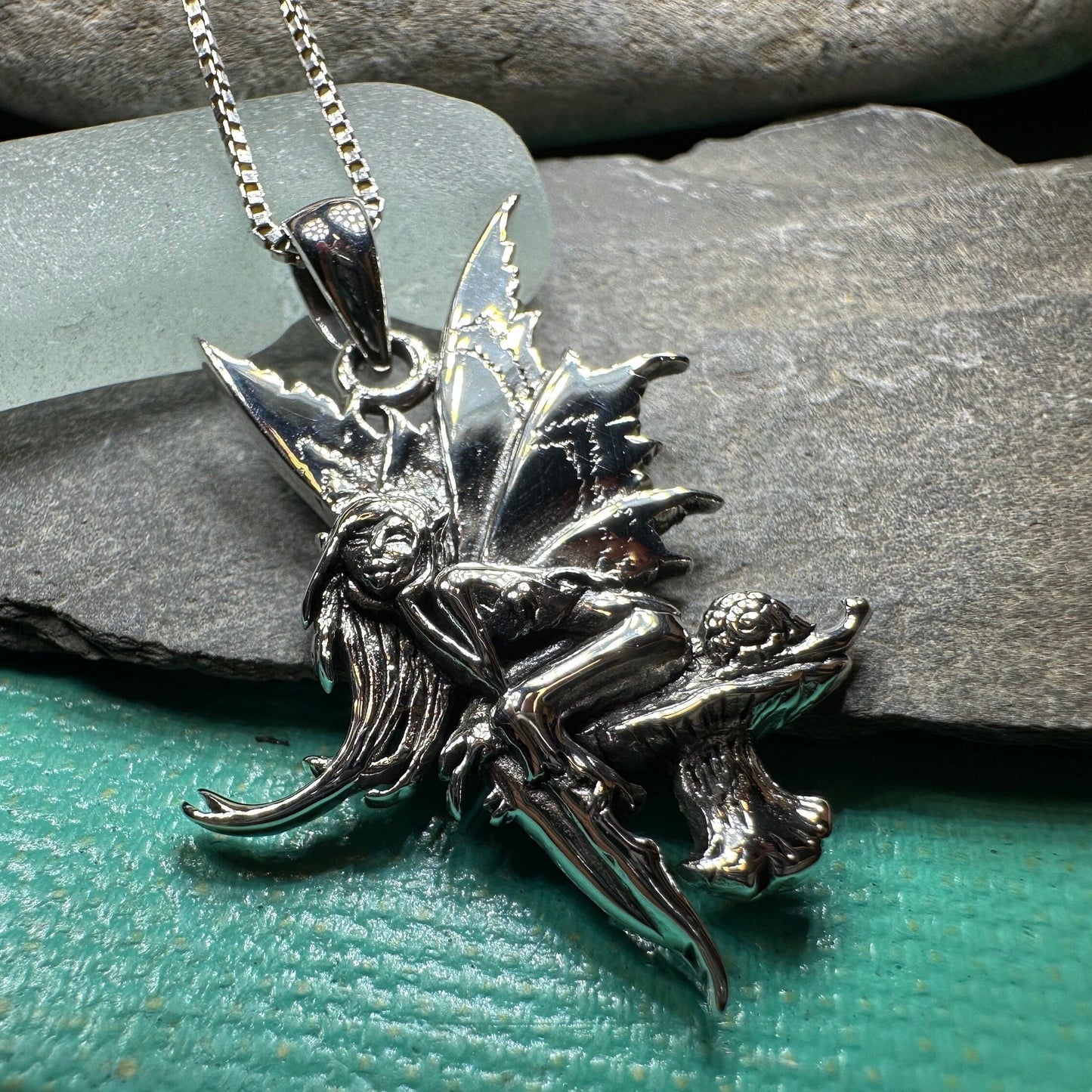 Toadstool Fairy Necklace