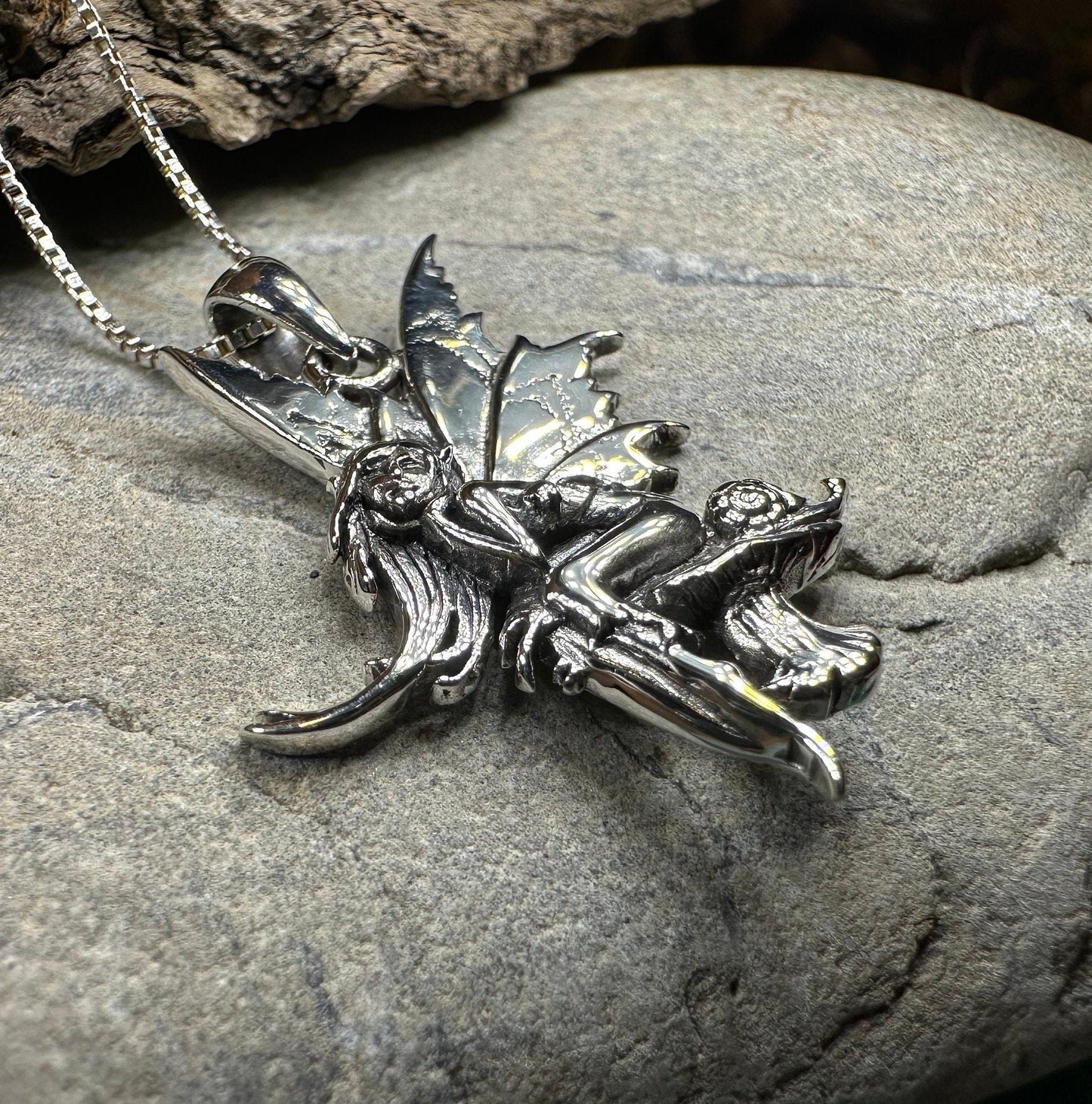 Toadstool Fairy Necklace