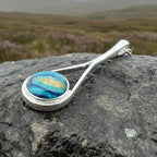 Scottish Raindrop Heathergems Necklace