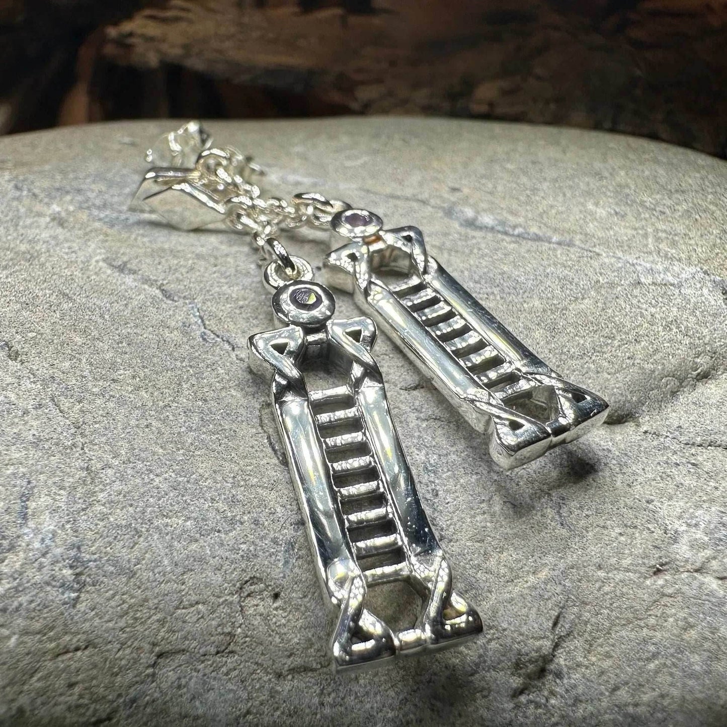 Calista Art Deco Earrings - Cubic zirconia