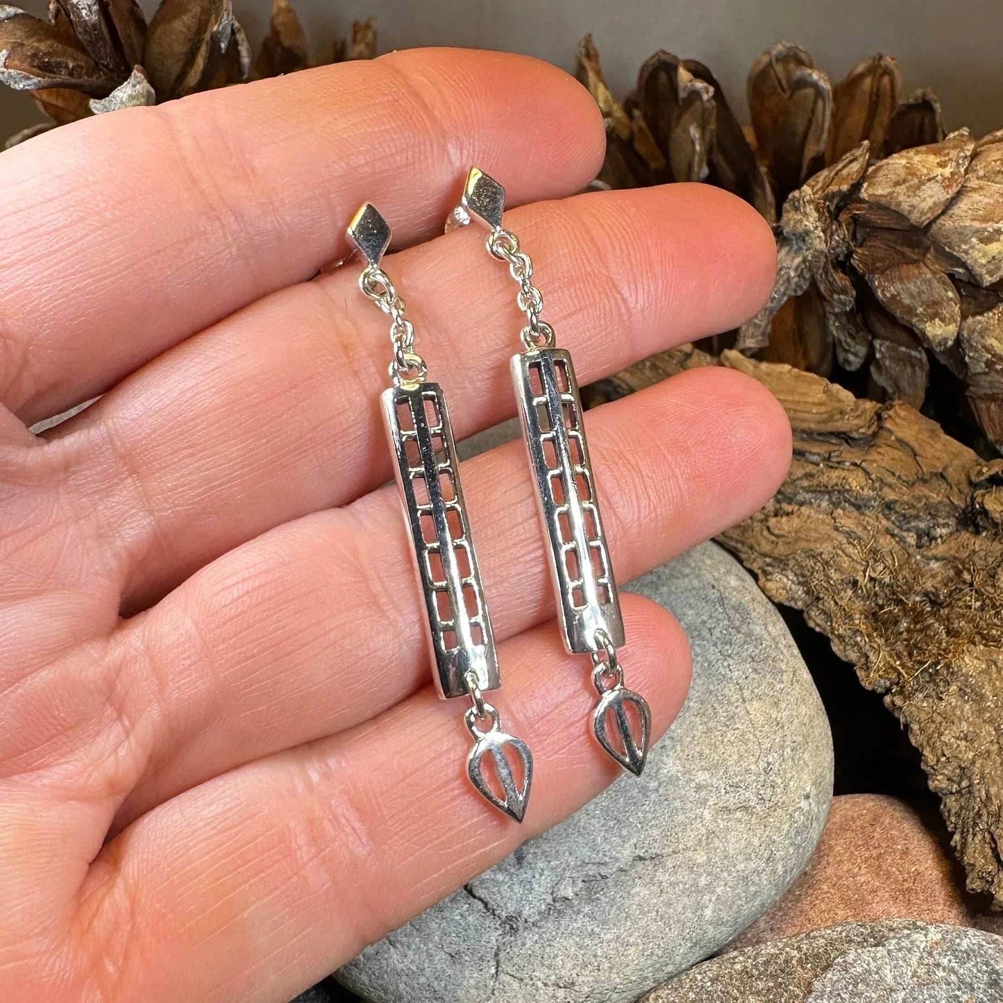 Mackintosh Art Deco Earrings - 