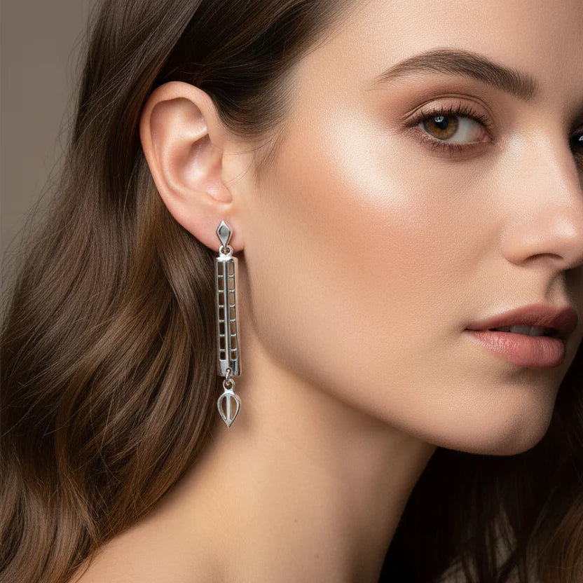 Mackintosh Art Deco Earrings