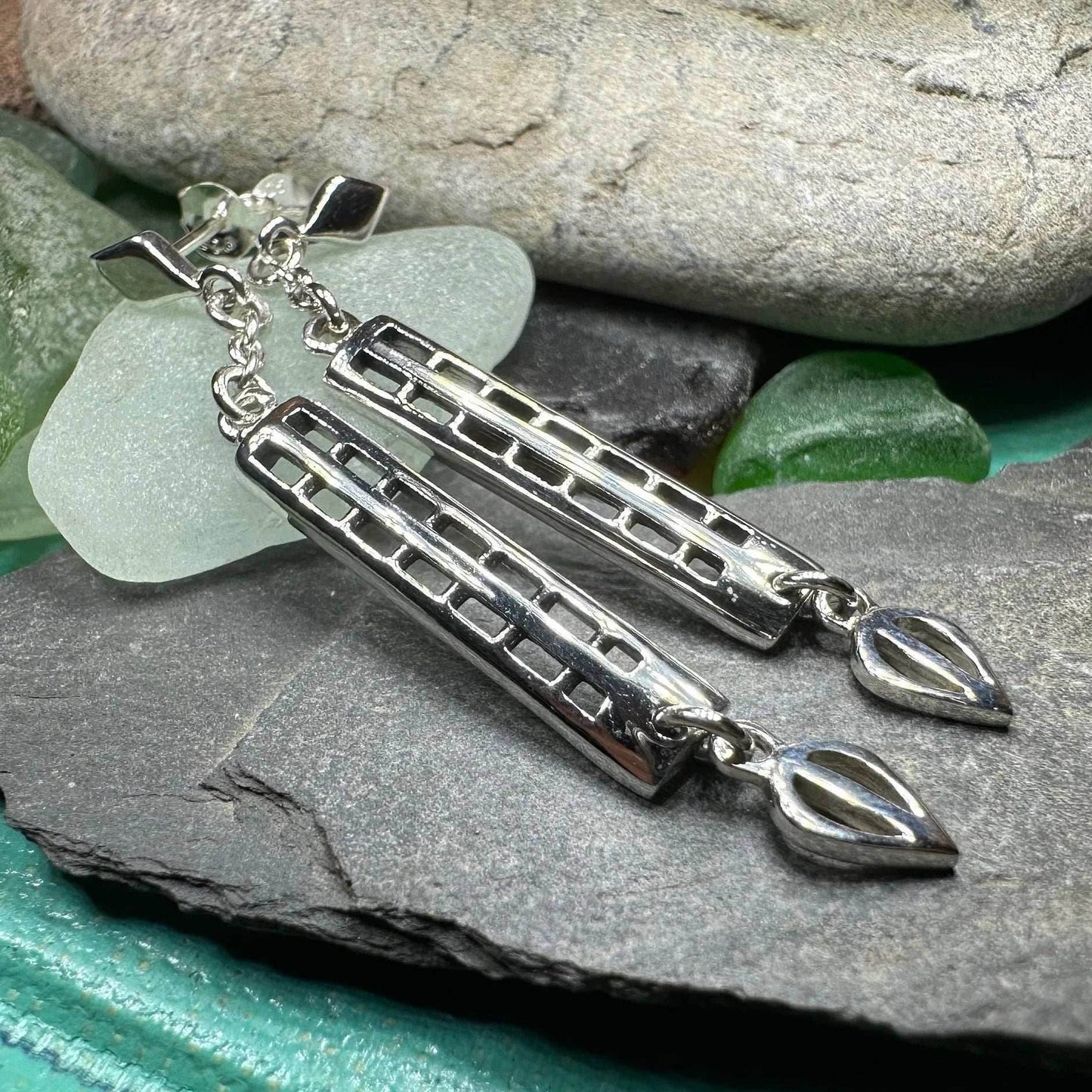 Mackintosh Art Deco Earrings - 