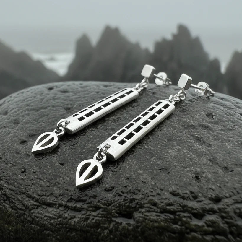 Mackintosh Art Deco Earrings