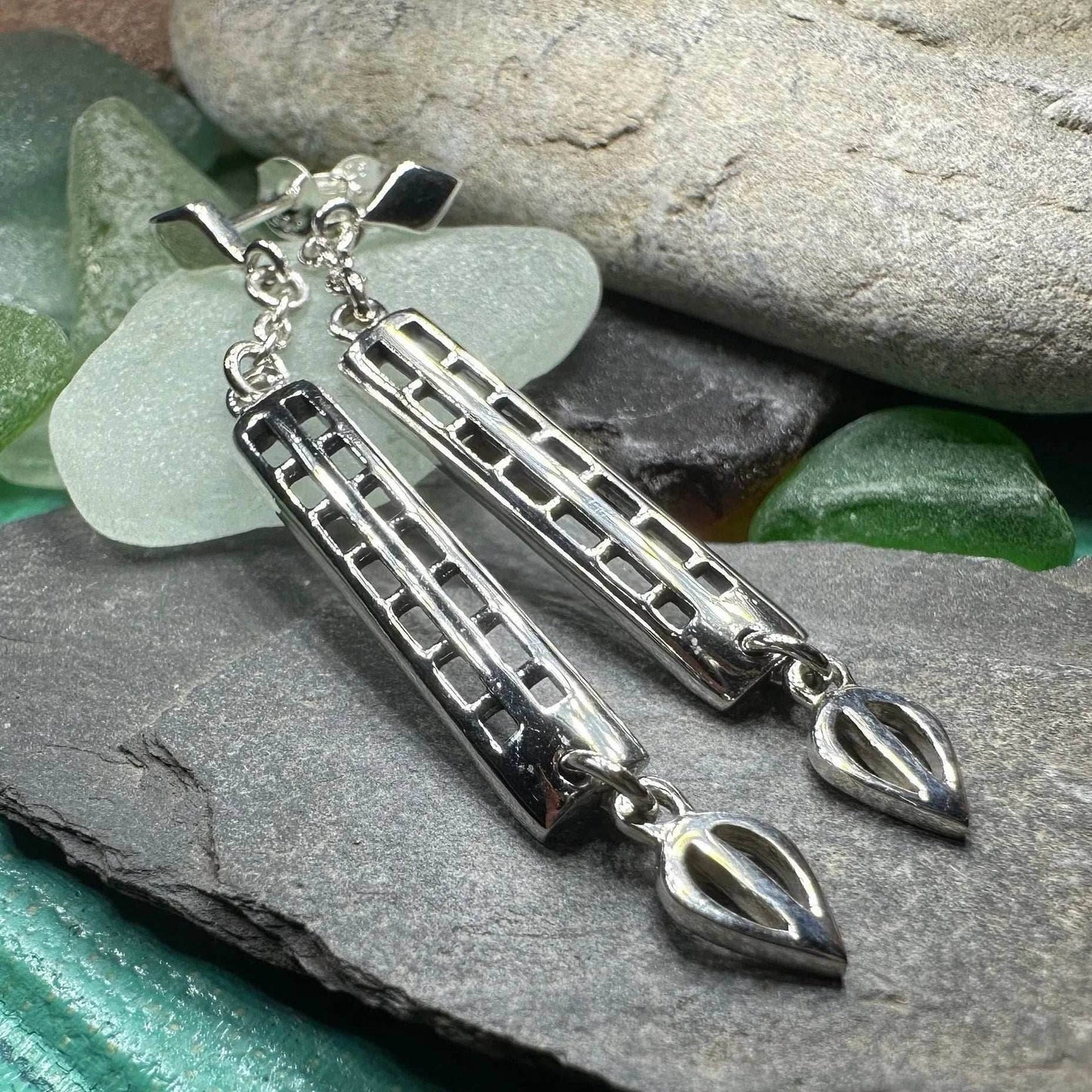 Mackintosh Art Deco Earrings - 