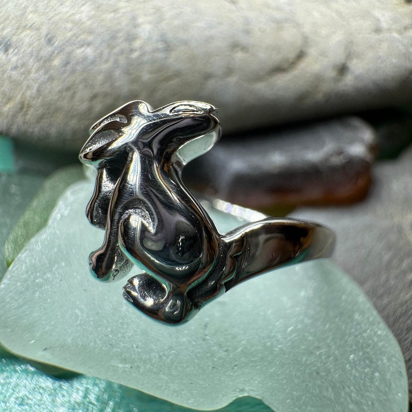 Moonlight Dancer Rabbit Ring - 5