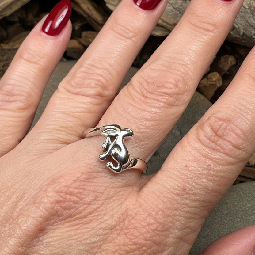 Moonlight Dancer Rabbit Ring