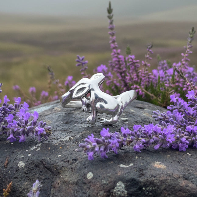 Moonlight Dancer Rabbit Ring