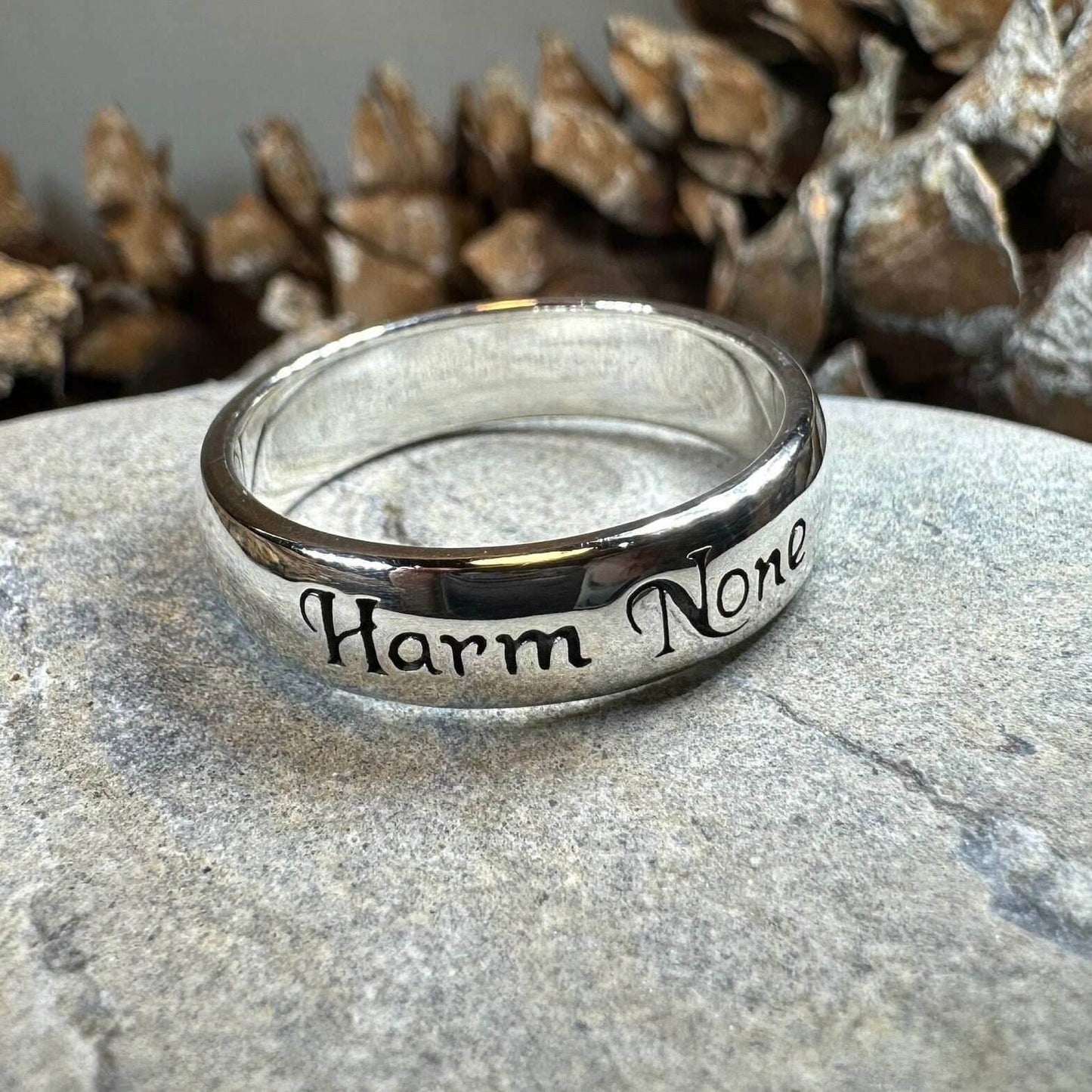 Harm None Wiccan Ring - 6