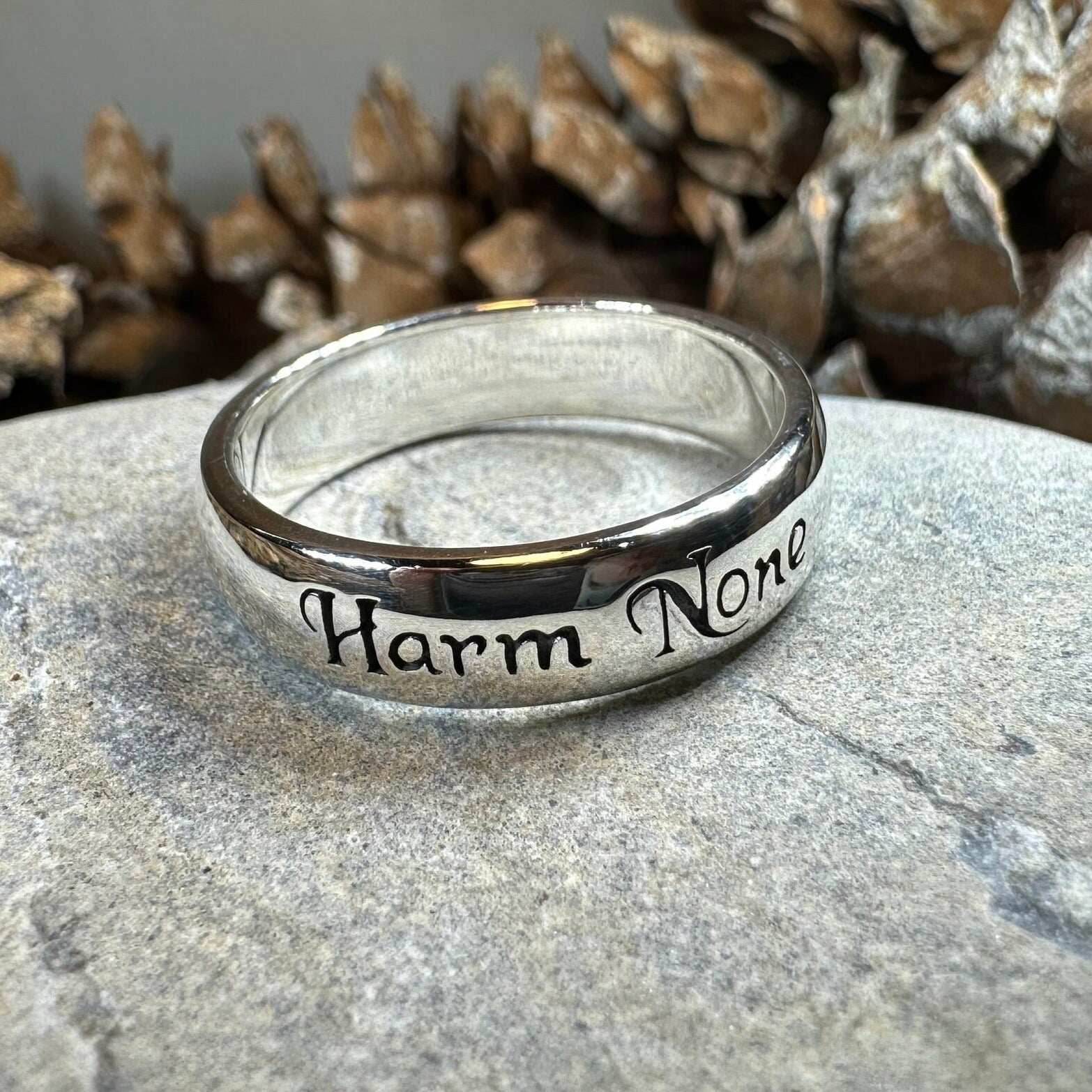 Harm None Wiccan Ring - 6