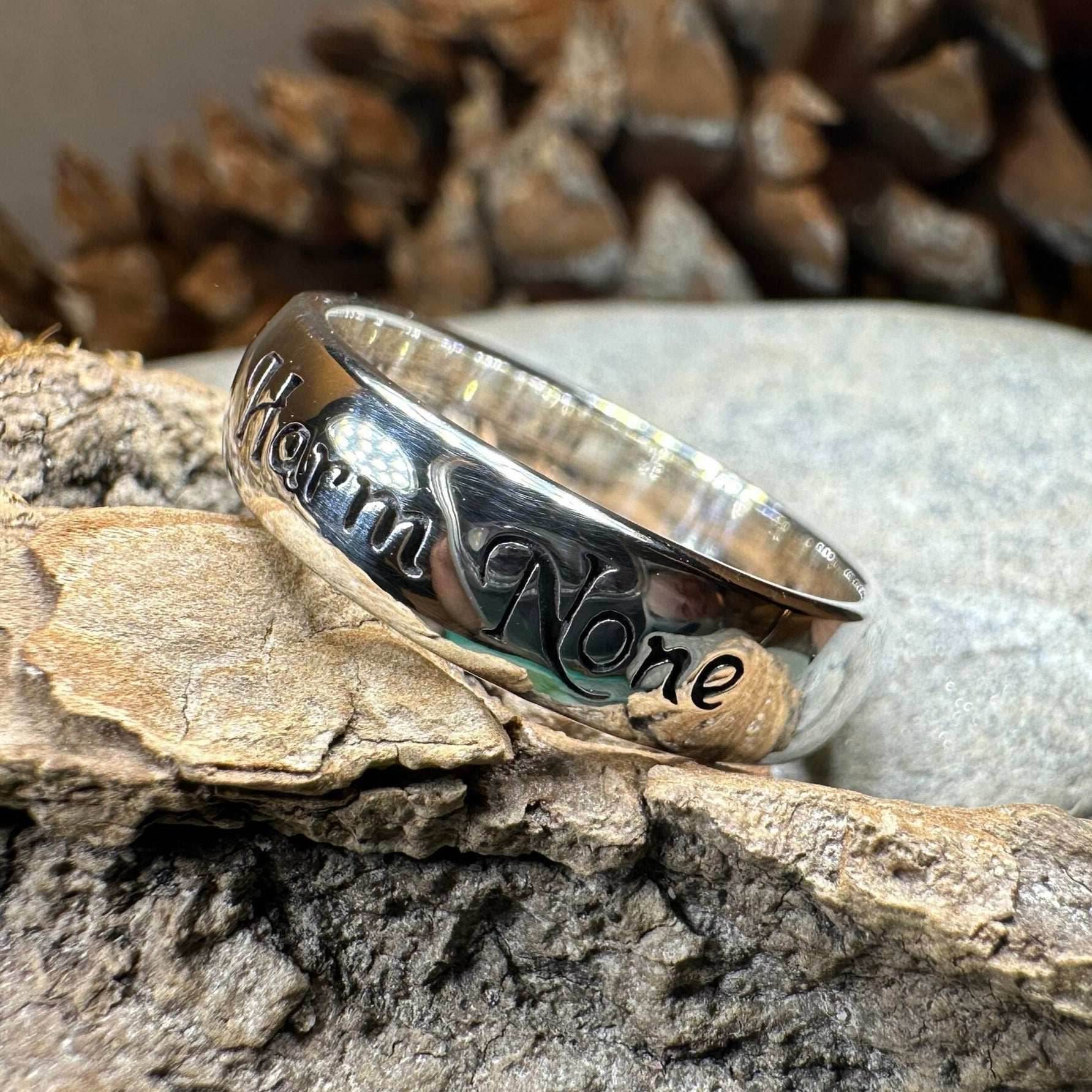 Harm None Wiccan Ring - 6