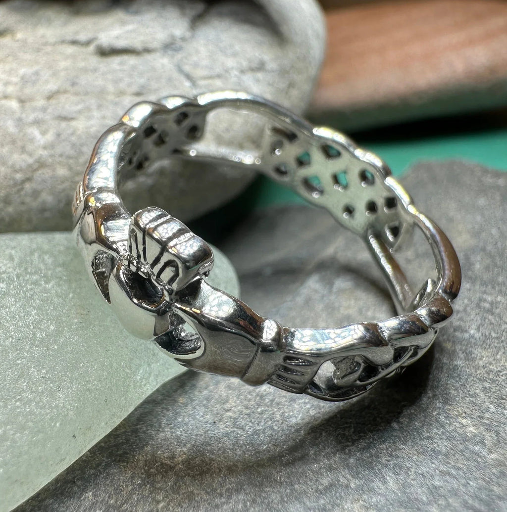 Folklore Irish Claddagh Ring