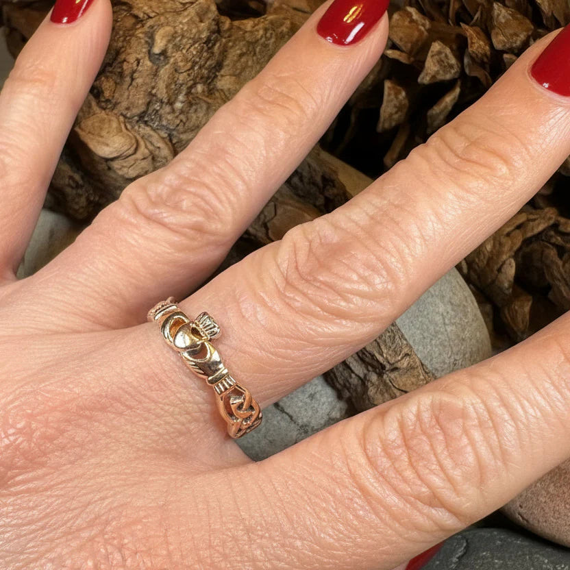 Folklore Irish Claddagh Ring