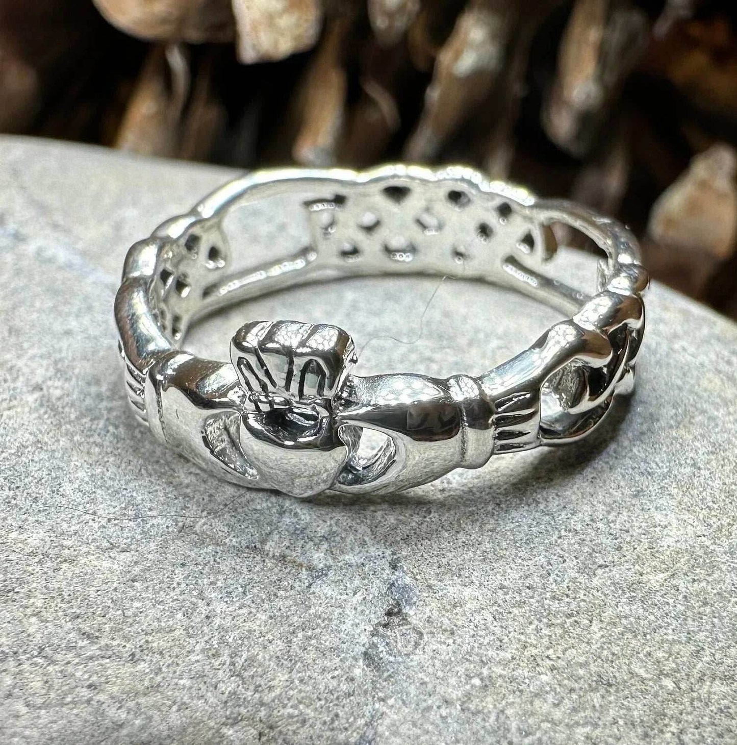Folklore Irish Claddagh Ring - 7