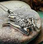 Sicilian Trinacria Triple Spiral Necklace - 18