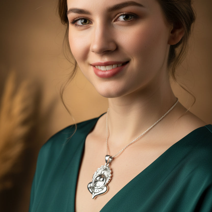 Gaia Earth Goddess Necklace