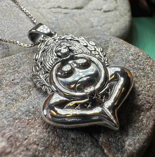 Gaia Earth Goddess Necklace - 18