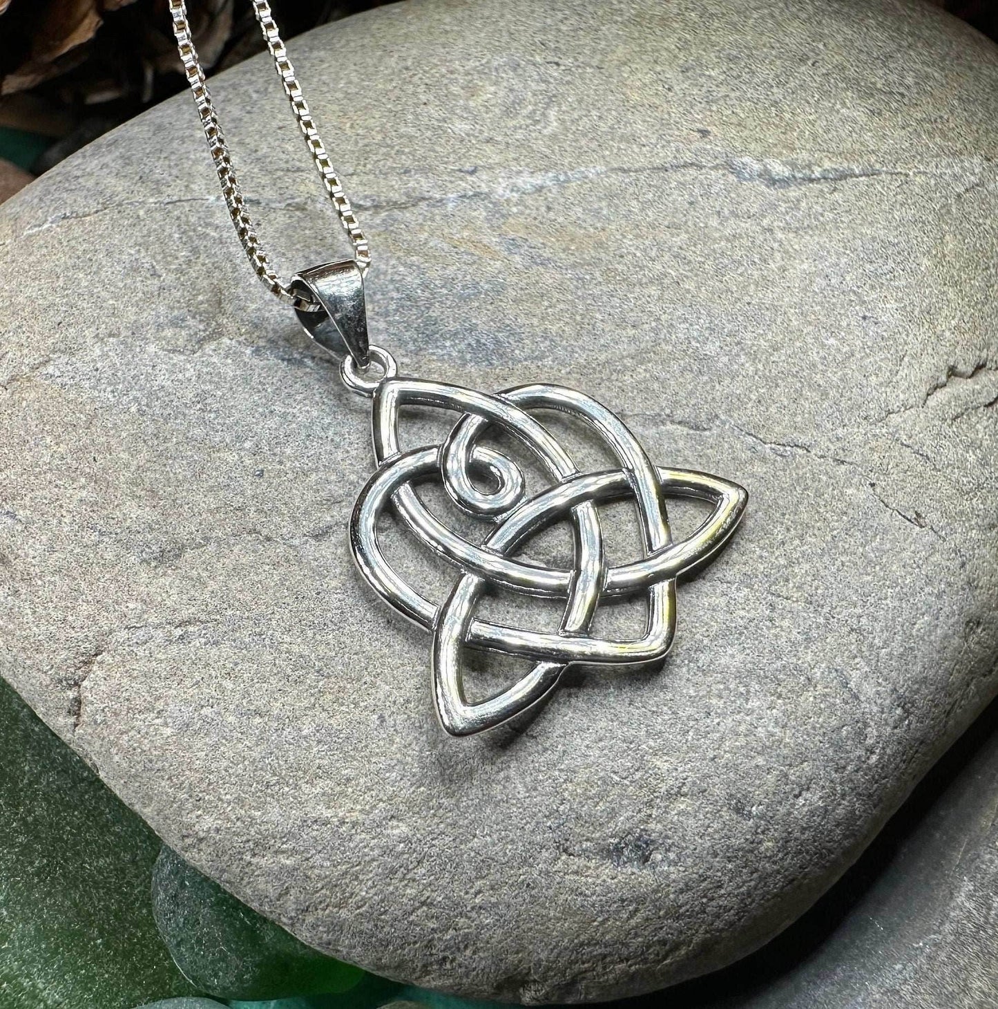 Celtic Love Knot Necklace - 