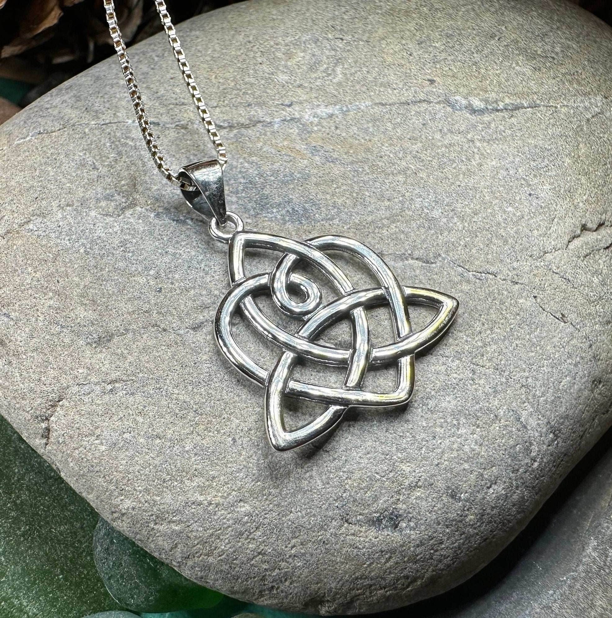Celtic Love Knot Necklace - 