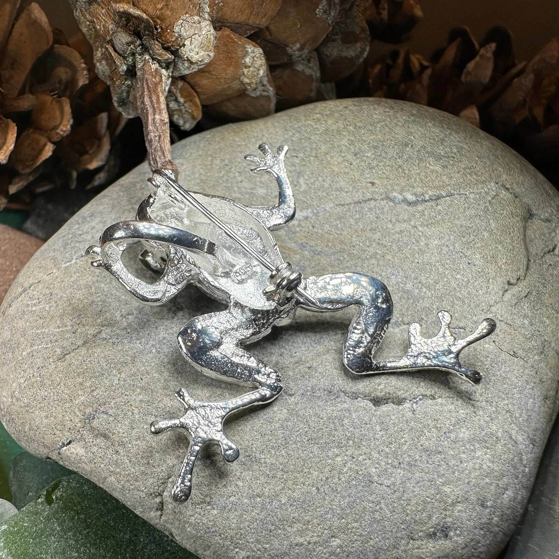 Abalone Frog Necklace - 18