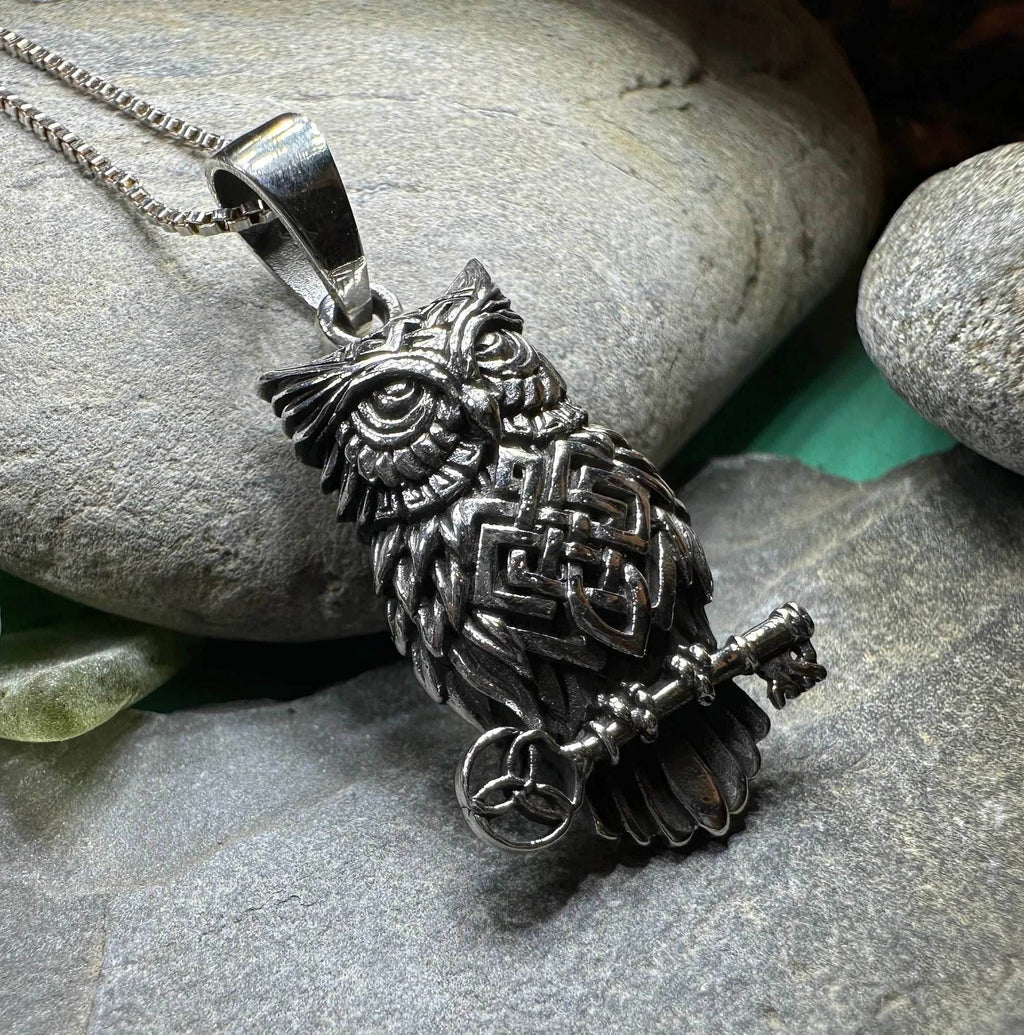 Elin Owl Necklace - 18