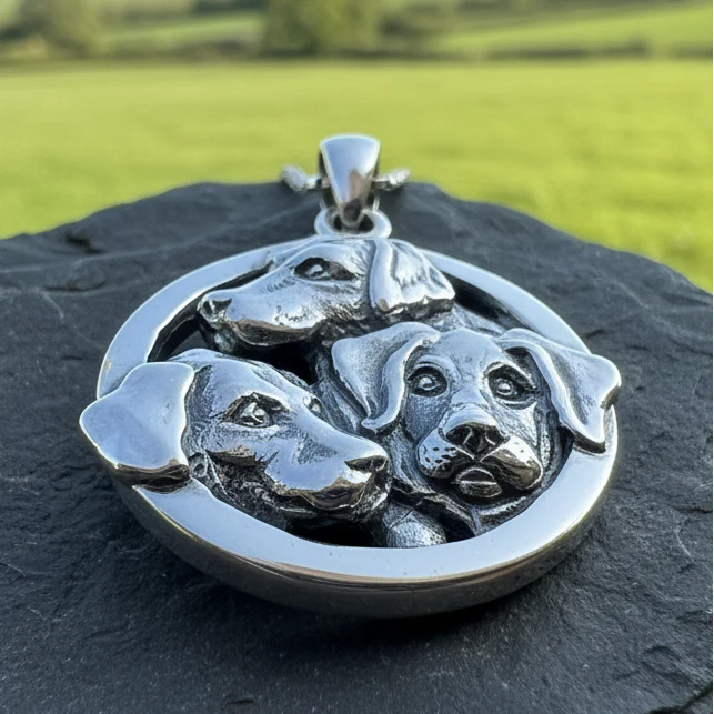 Lab Love Labrador Retriever Dog Necklace