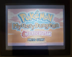 Pokemon Mystery Dungeon Red Rescue GBA ROM Hack Video Game Boy Advance