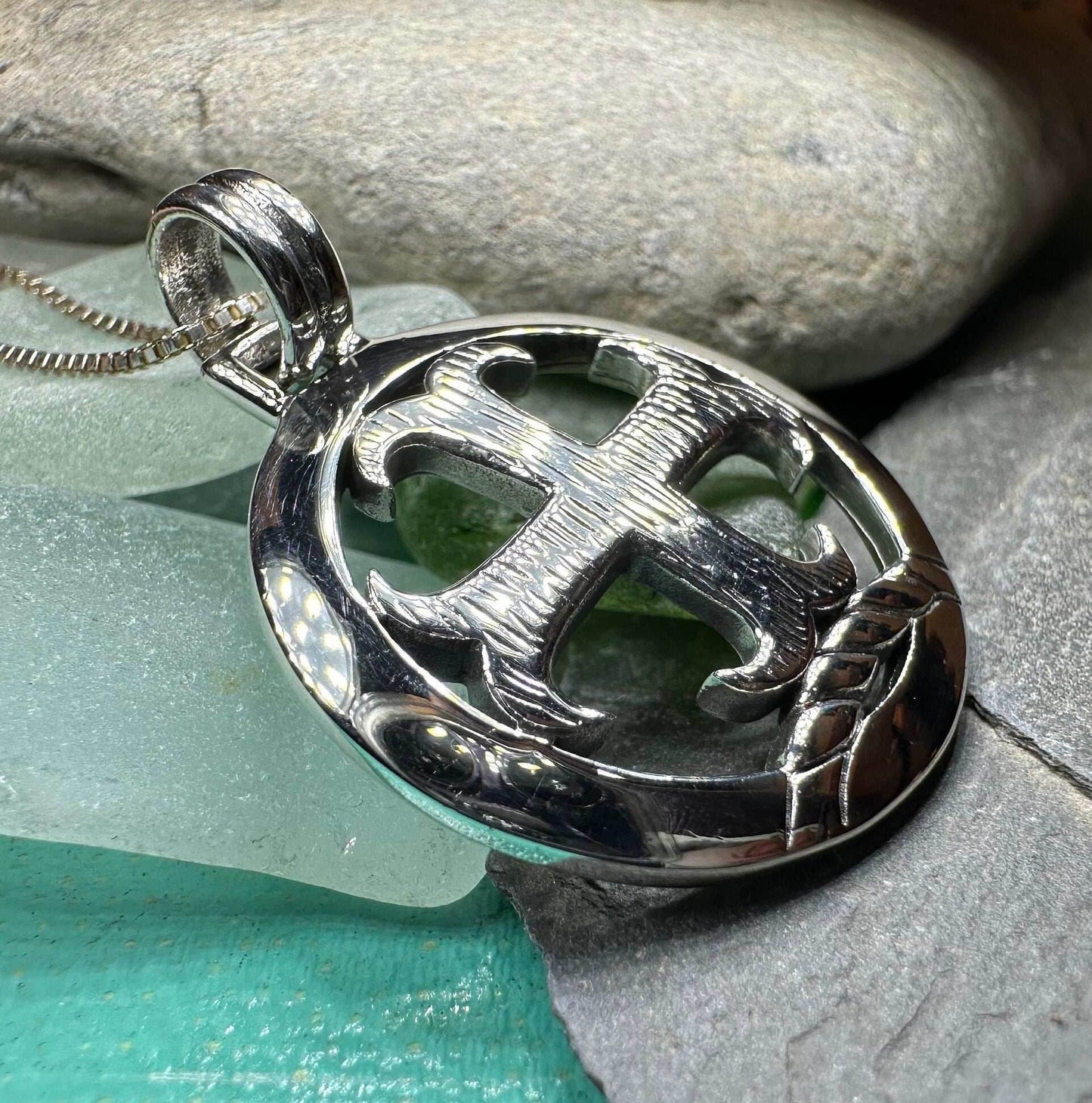 Knight's Templar Celtic Cross Necklace - 18